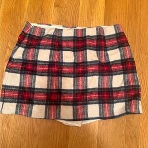 Abercrombie & Fitch White Skort